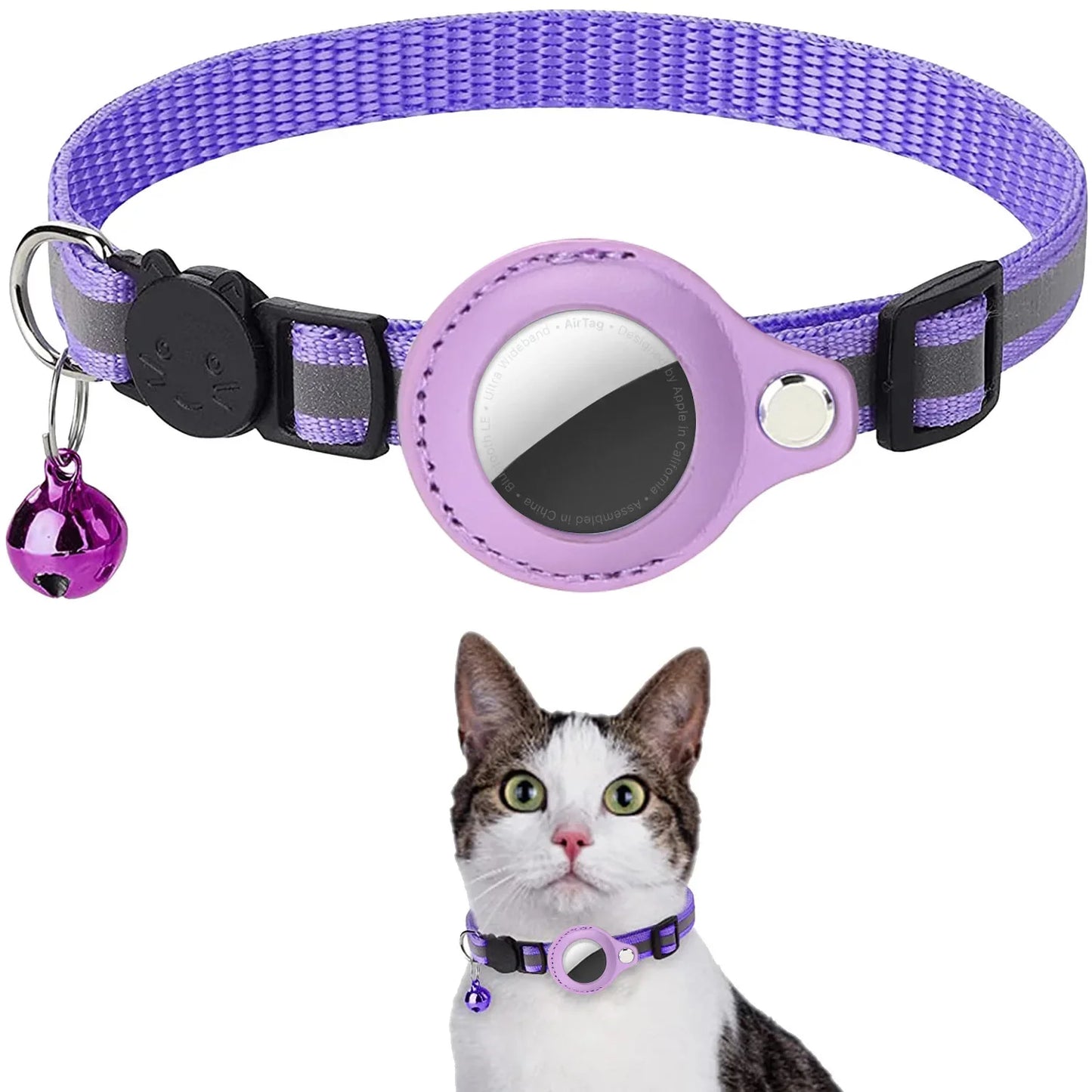 The FinderCat AirTag Safety Collar
