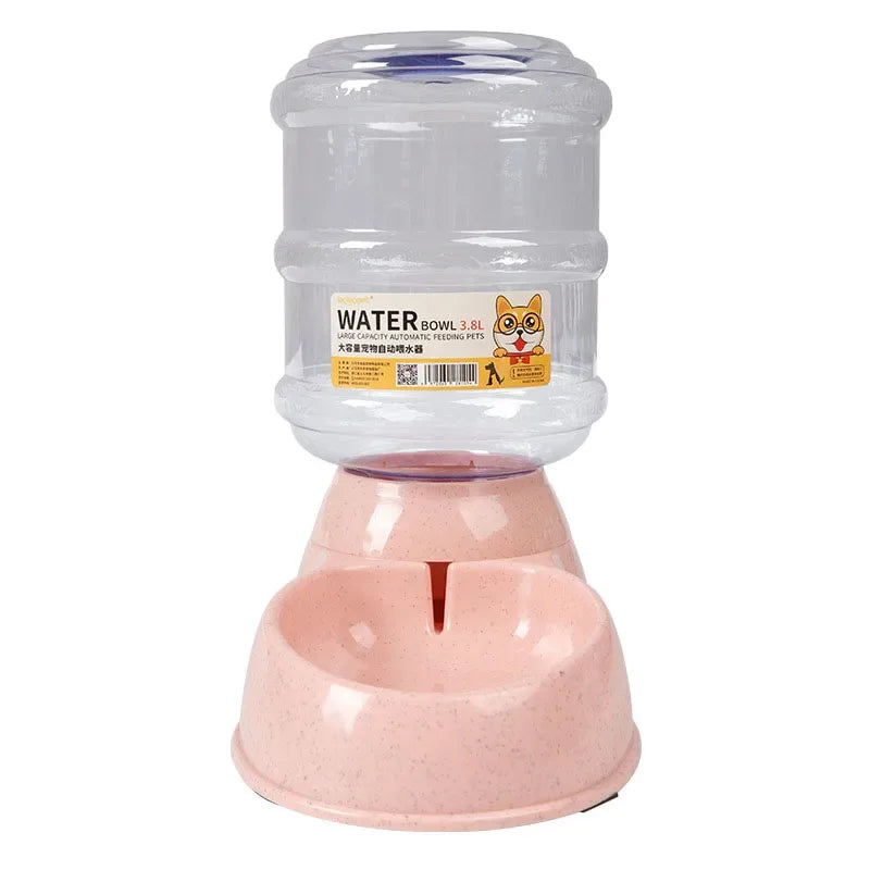 Automatic Pet Food and Water Dispenser Set