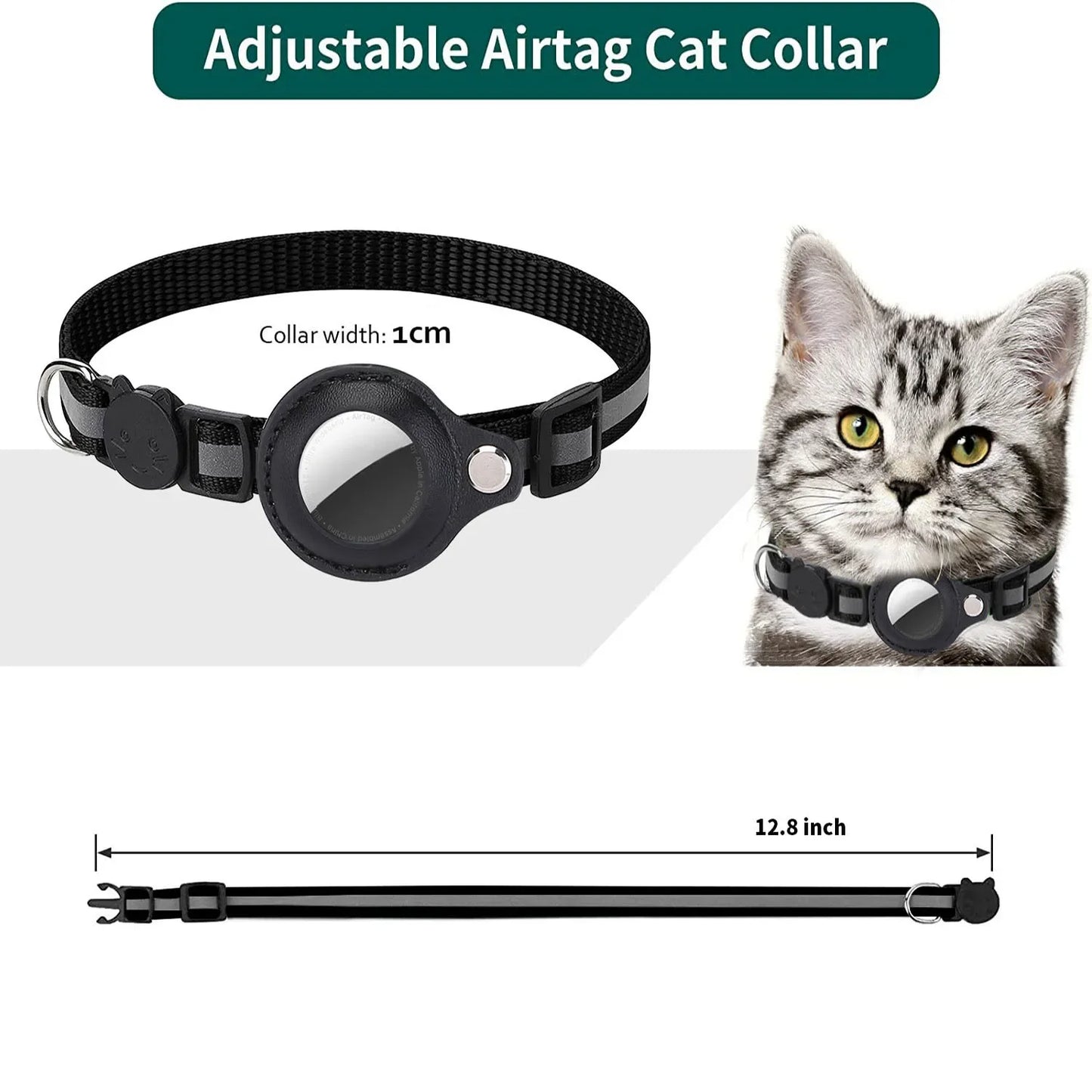 The FinderCat AirTag Safety Collar
