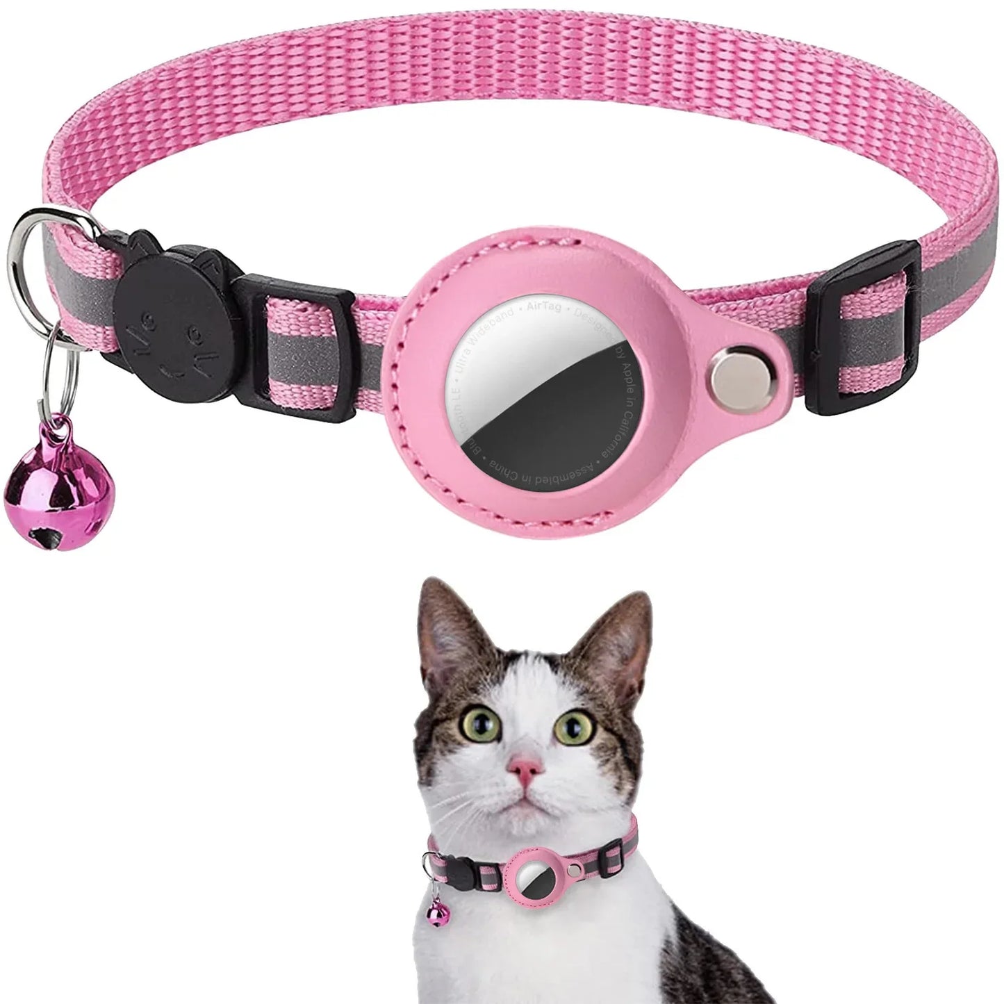 The FinderCat AirTag Safety Collar