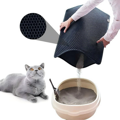 The LitterLock Honeycomb Mat