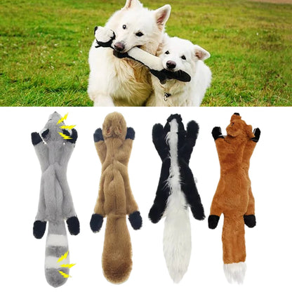 Squeaky Plush Animal Toys