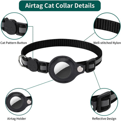 The FinderCat AirTag Safety Collar