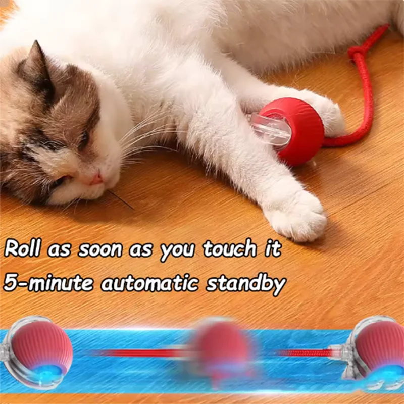 Automatic Smart Teasing Cat Ball