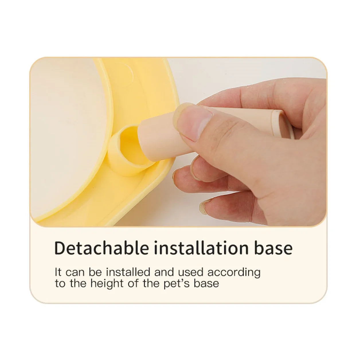 The ErgoPaws Adjustable Dining Station