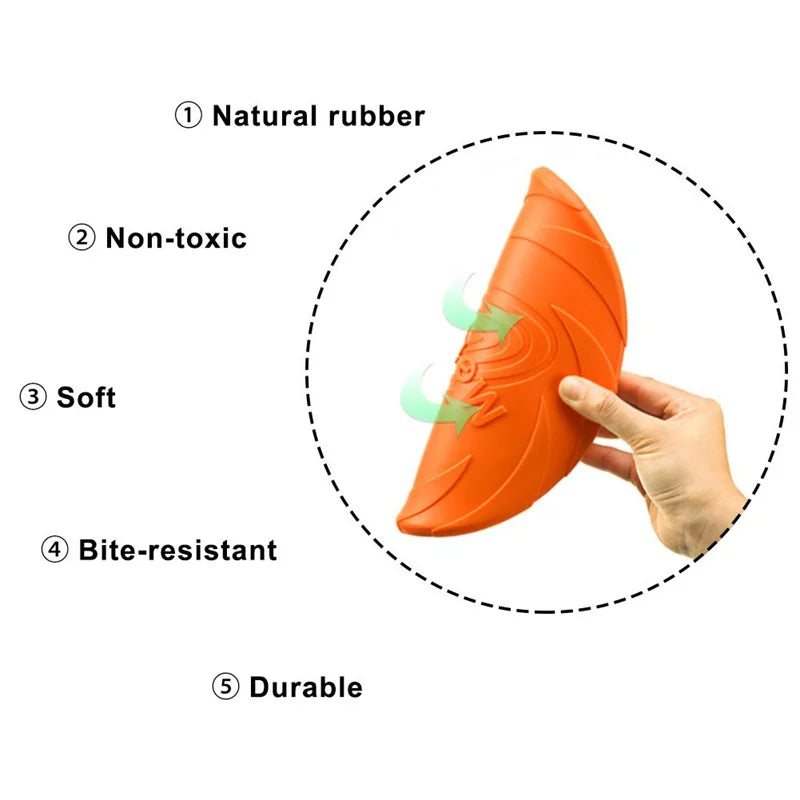 The FlexFlight Soft Frisbee