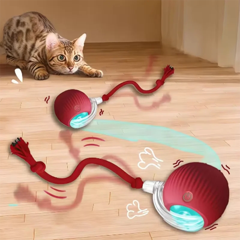 Automatic Smart Teasing Cat Ball