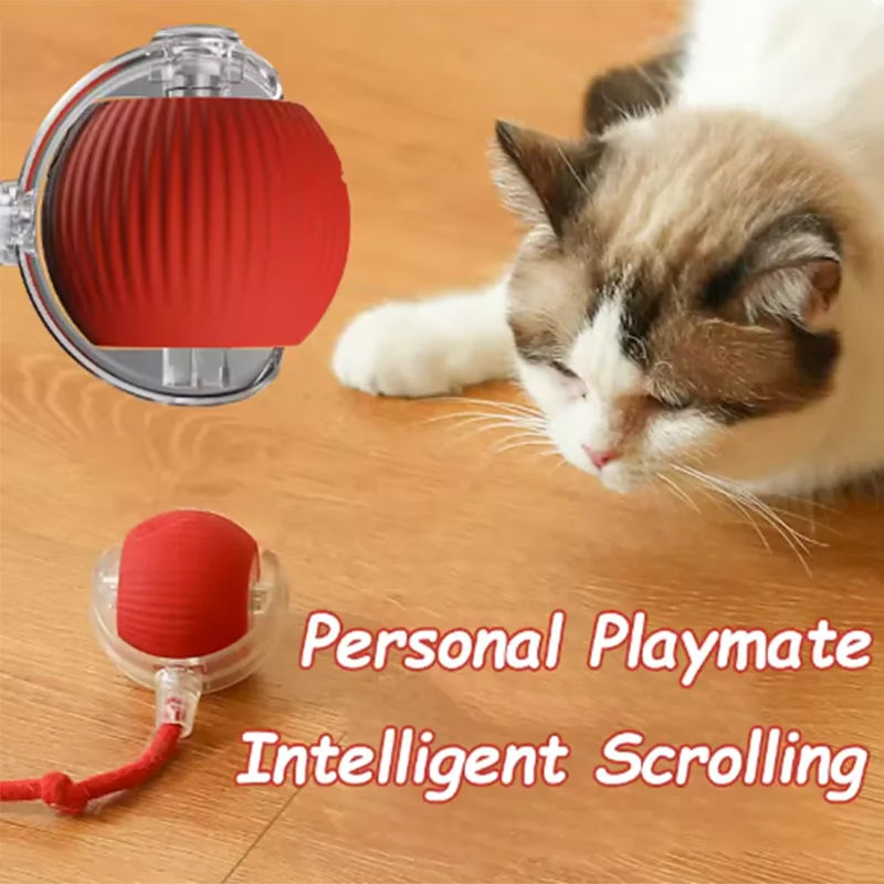 Automatic Smart Teasing Cat Ball