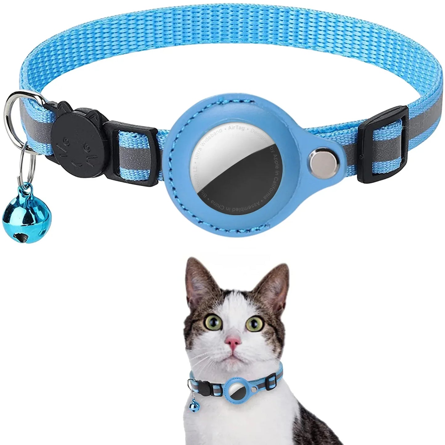 The FinderCat AirTag Safety Collar