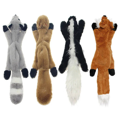 Squeaky Plush Animal Toys