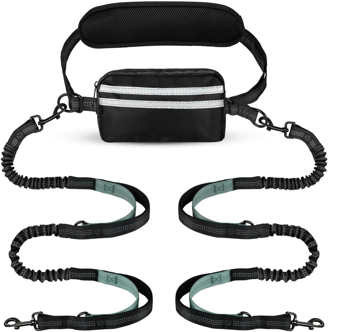 The TwinTrek Hands-Free Leash Set
