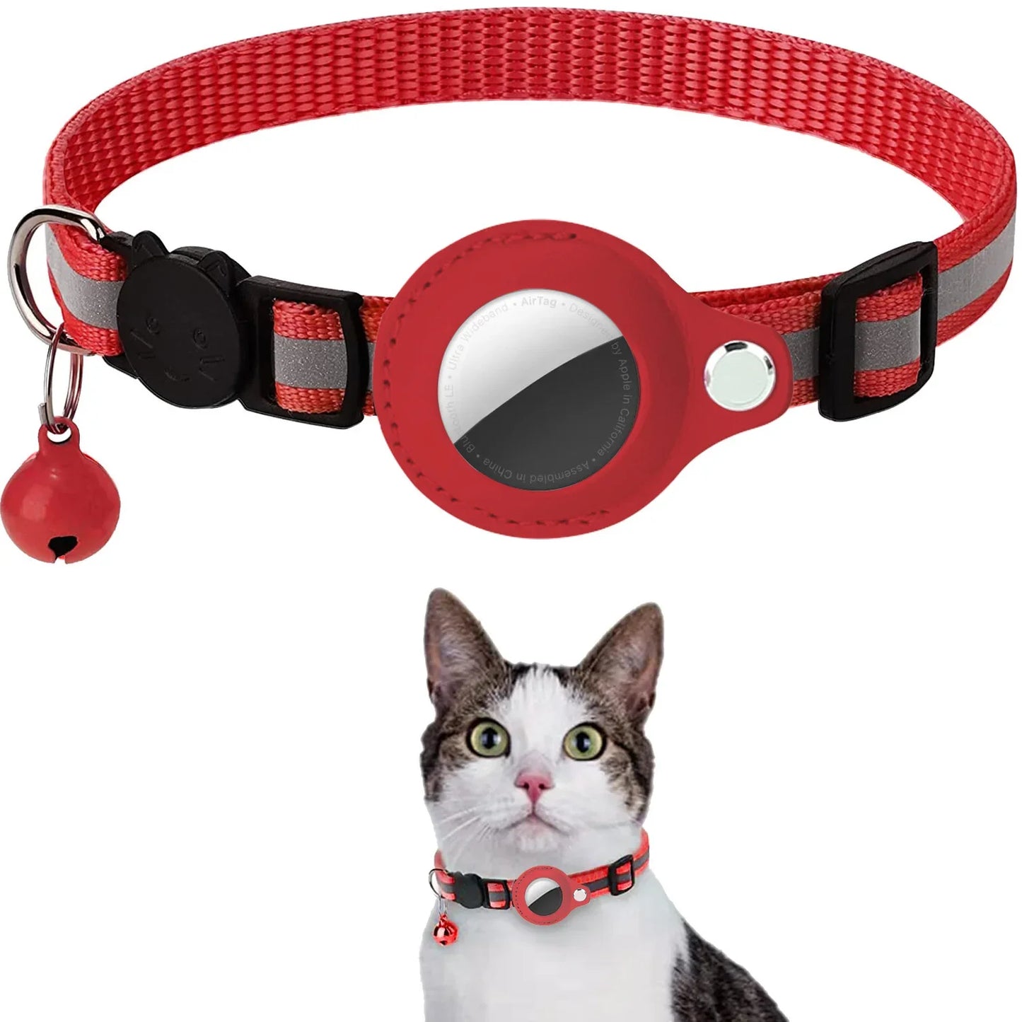 The FinderCat AirTag Safety Collar