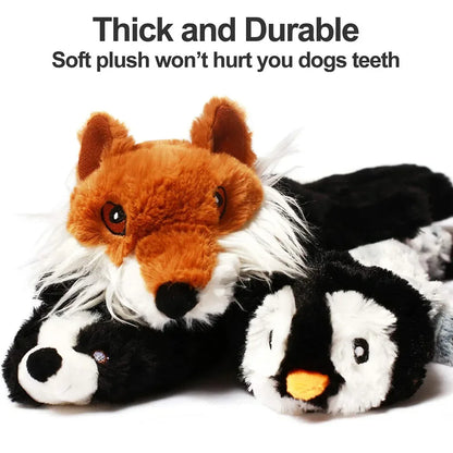 Squeaky Plush Animal Toys