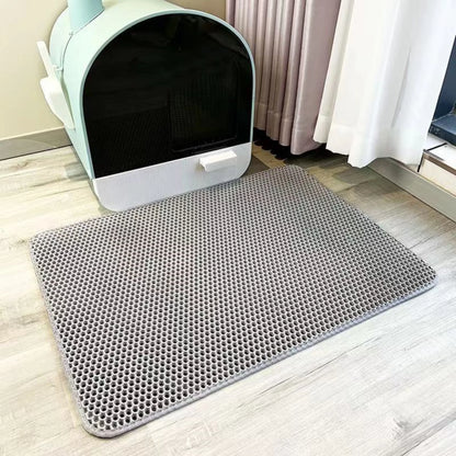 The LitterLock Honeycomb Mat