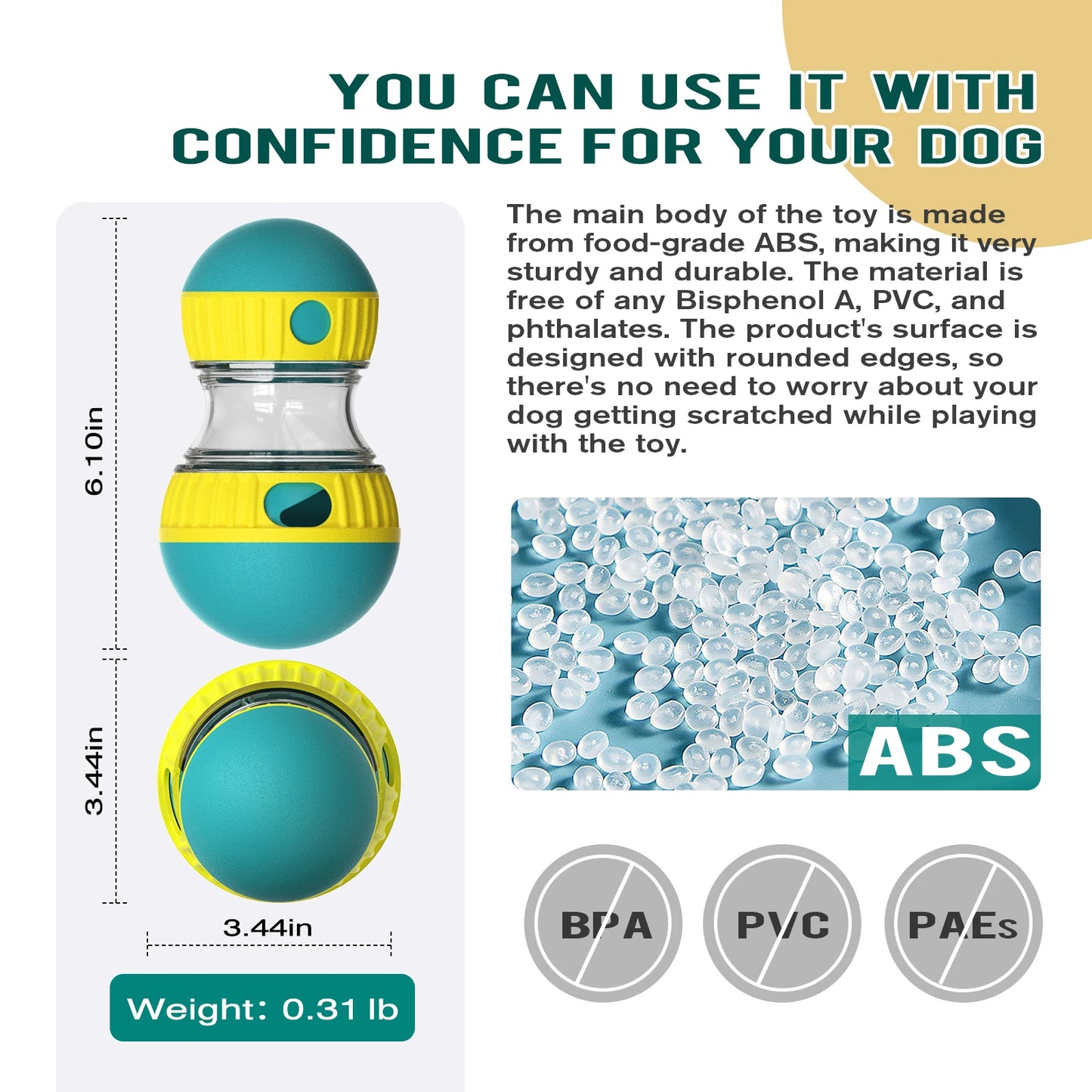 Interactive Food Dispenser Toy