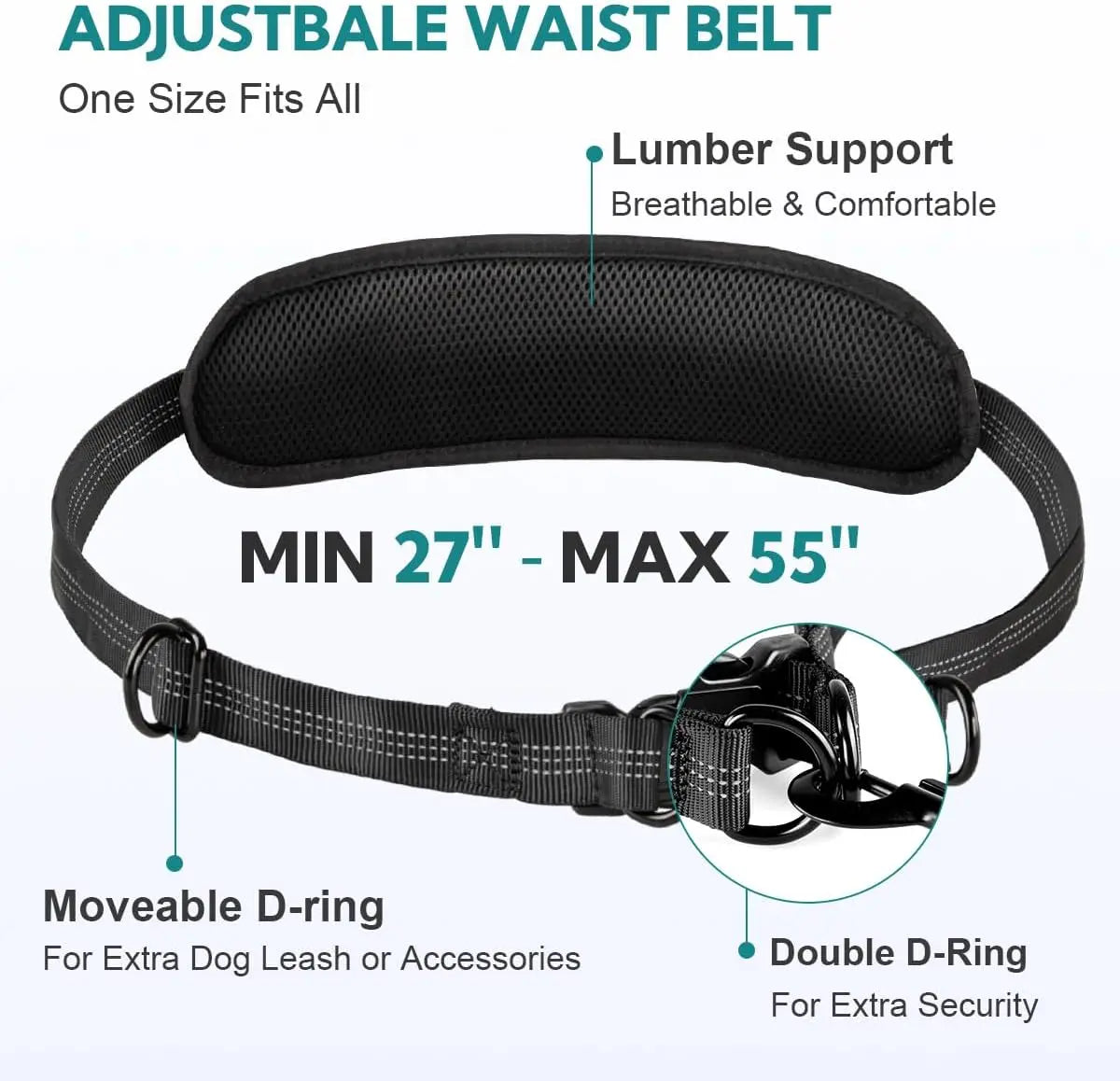 The TwinTrek Hands-Free Leash Set