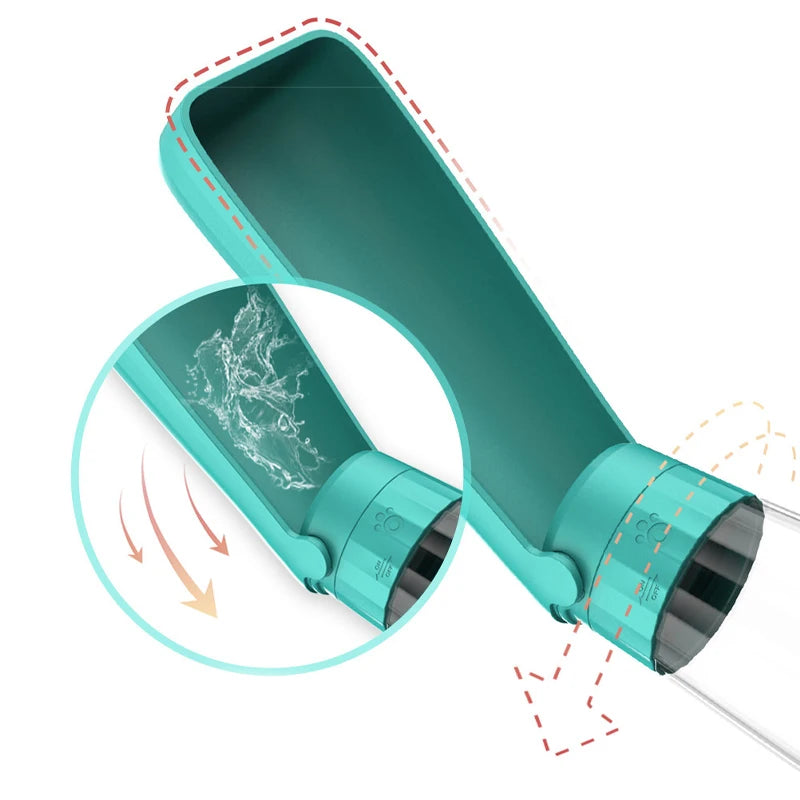 The HydroFold Travel Bottle